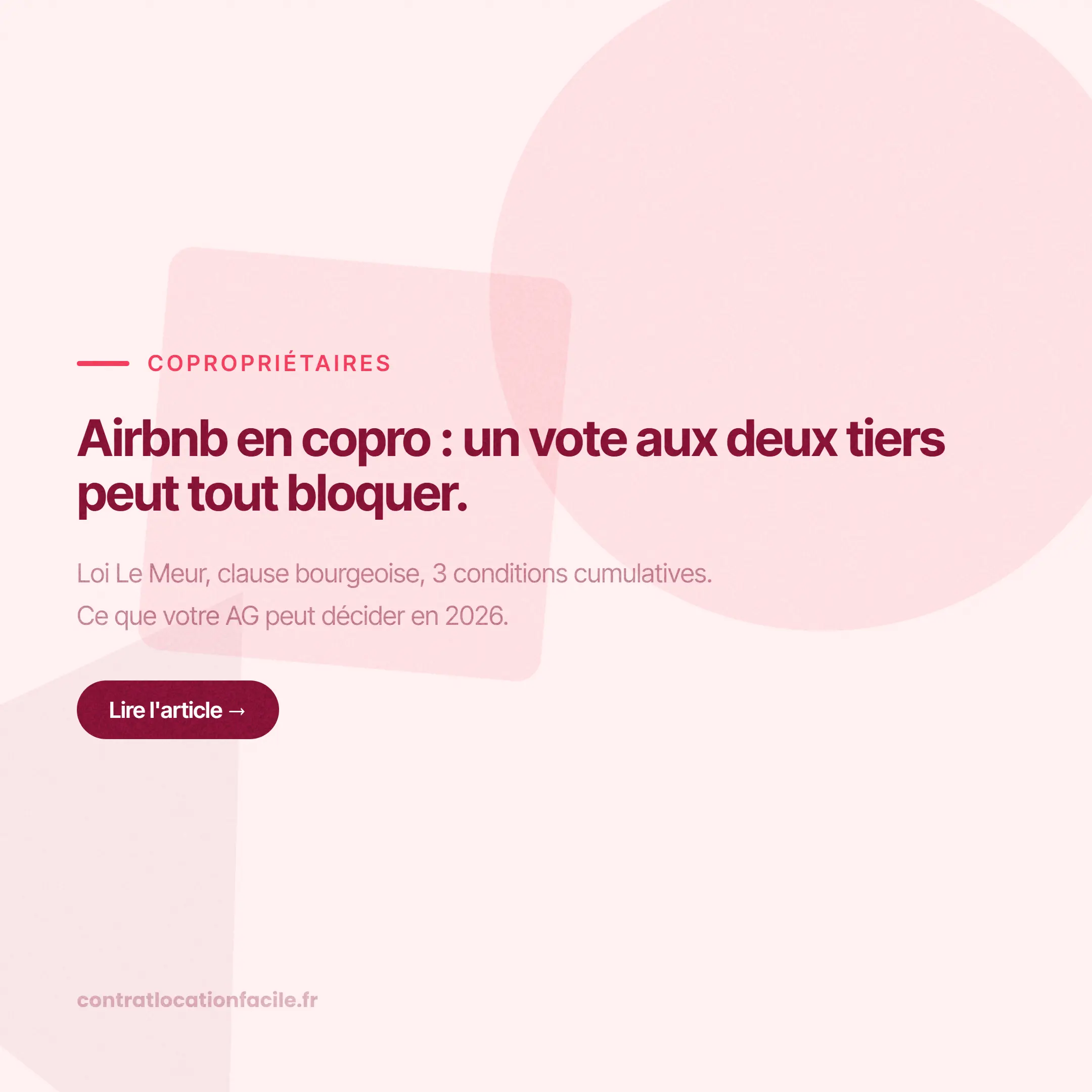 Location saisonnière en copropriété : ce qui a changé en 2026